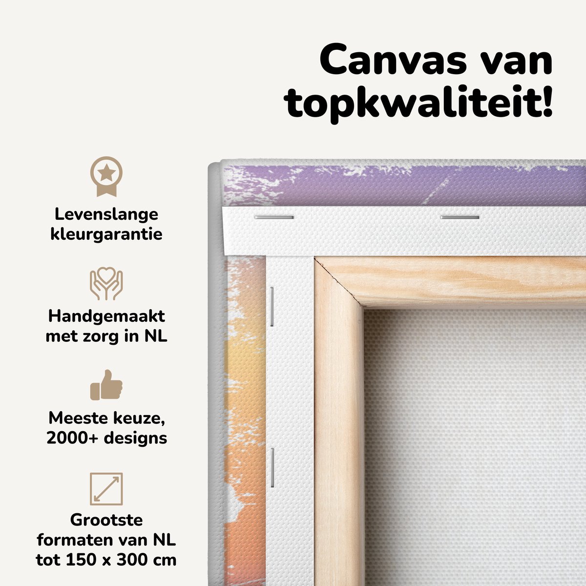 Canvas schilderij 90x60 cm - Wanddecoratie Strand - Stoel - Parasol - Nacht - Muurdecorati