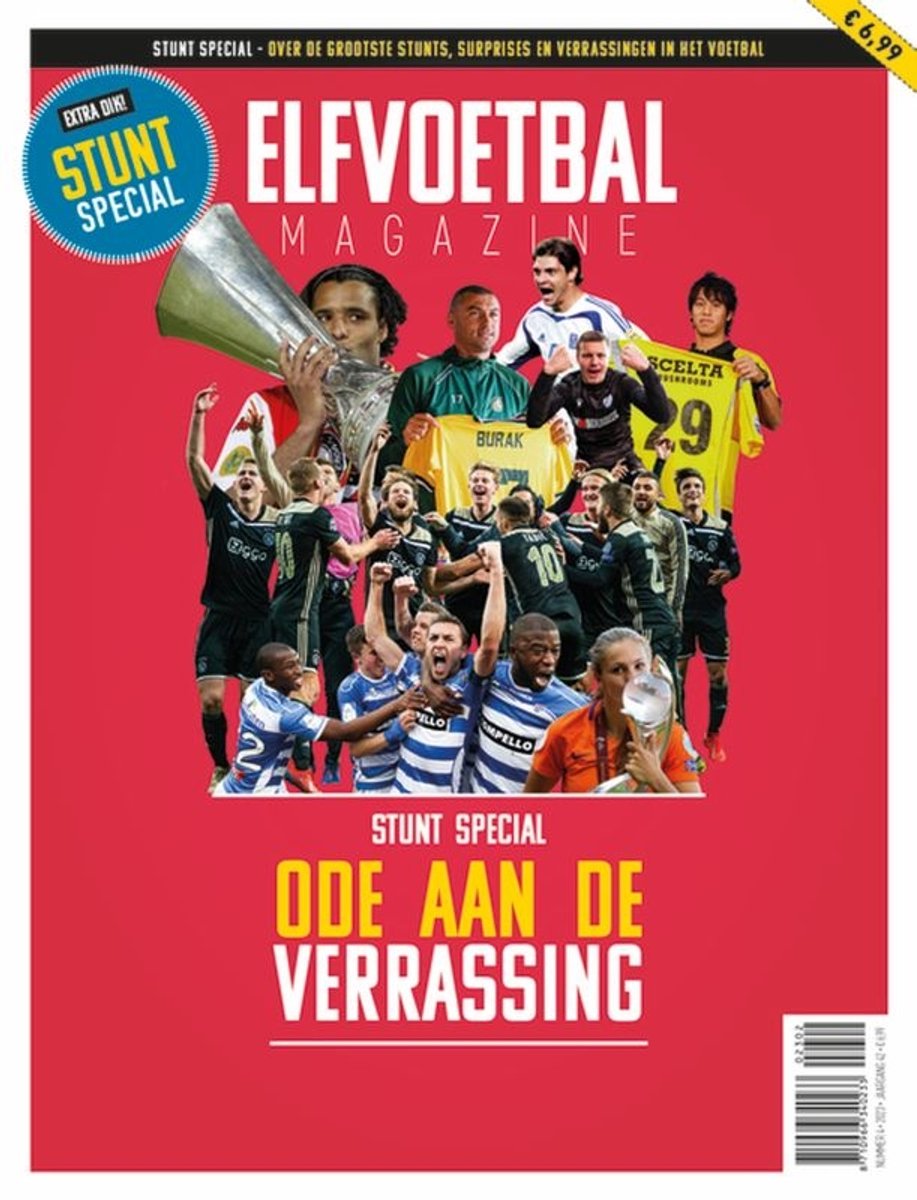 ELF Voetbal Magazine Stunt Special Ode aan de Verrassing nummer 4 2023