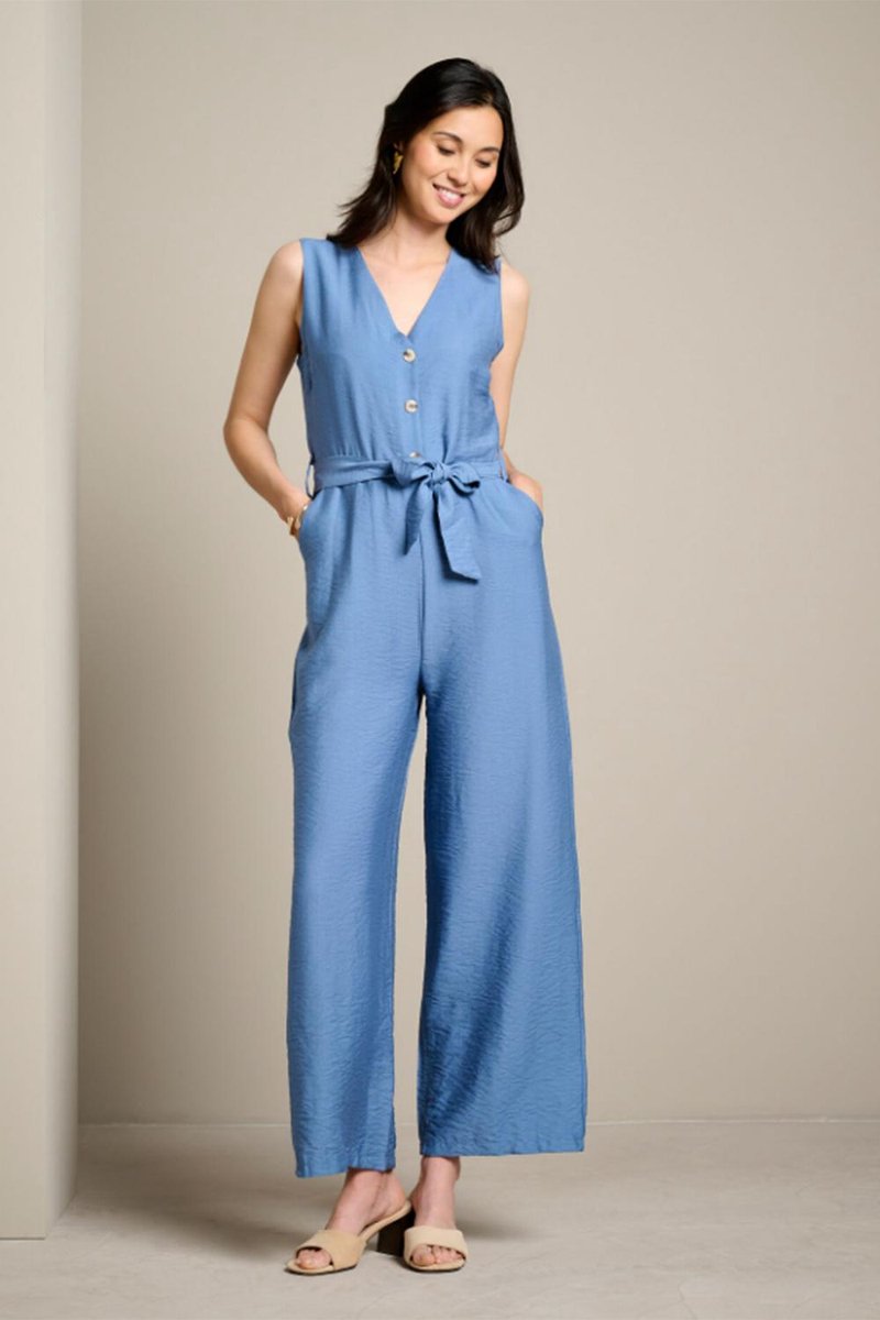LolaLiza Jumpsuit P Costuni 06004763 1638 Blue Denim Dames Maat - W38