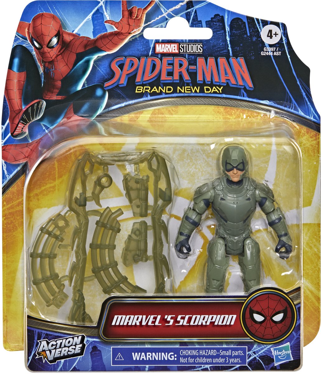 Marvel Studios Spider-Man Brand New Day ActionVerse Marvel's Scorpion - Actiefiguur