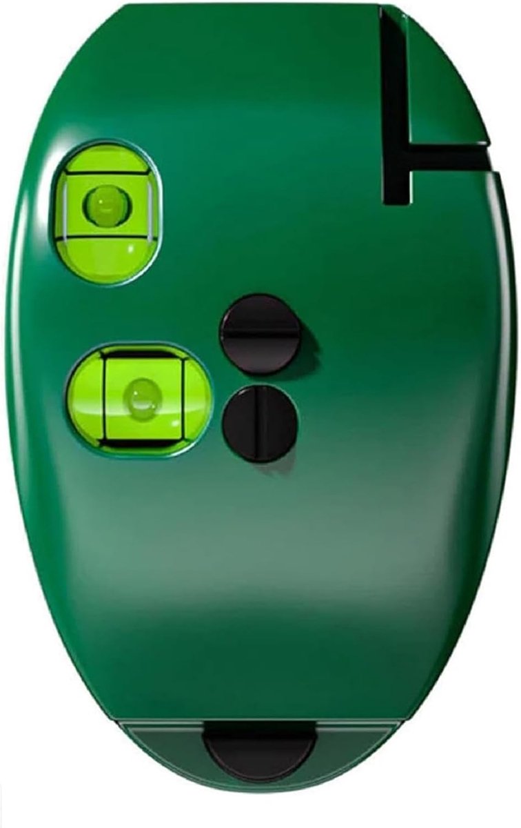 carmdering - Infrarot Linearwaterpas - Zelfnivellerende Laserwaterpas - Digitale Waterpas Tool - Horizontale En Verticale Lijn - Duurzaam ABS Materiaal - Compact Draagbaar Ontwerp - Ideaal Voor Thuis En Bouwplaats - 1 Stuk