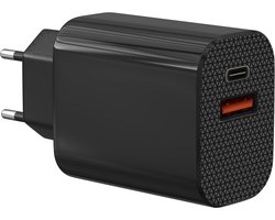 Oplader Geschikt voor elektrische tandenborstel MyVariations - 12W-voedingsadapter met 1 USB-poort en 1 USB-C-poort Phonillico®