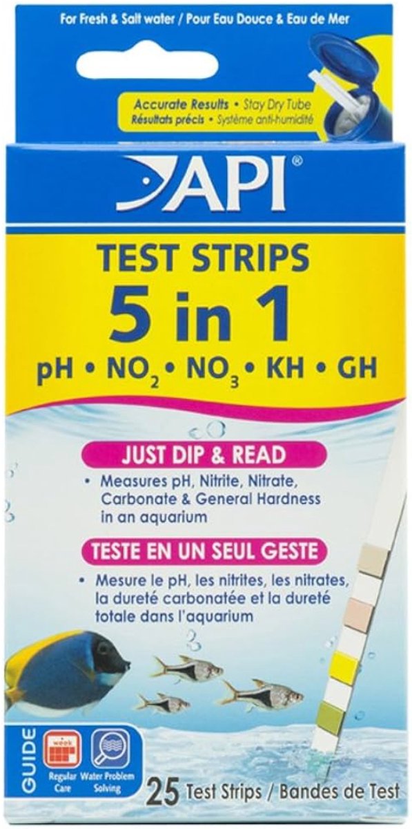 API Test Strips - 5 in 1 Test Strips
