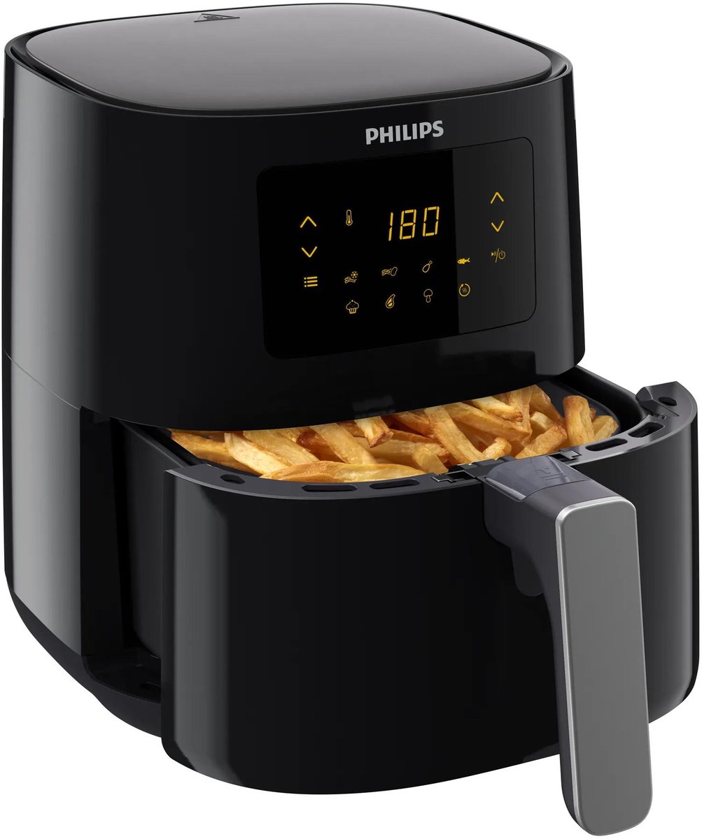 Philips Airfryer Essential 3000 Series - HD9252/70 - 4 liter (L)- Hetelucht friteuse - Digitaal display - Warmhoudfunctie – foto 4