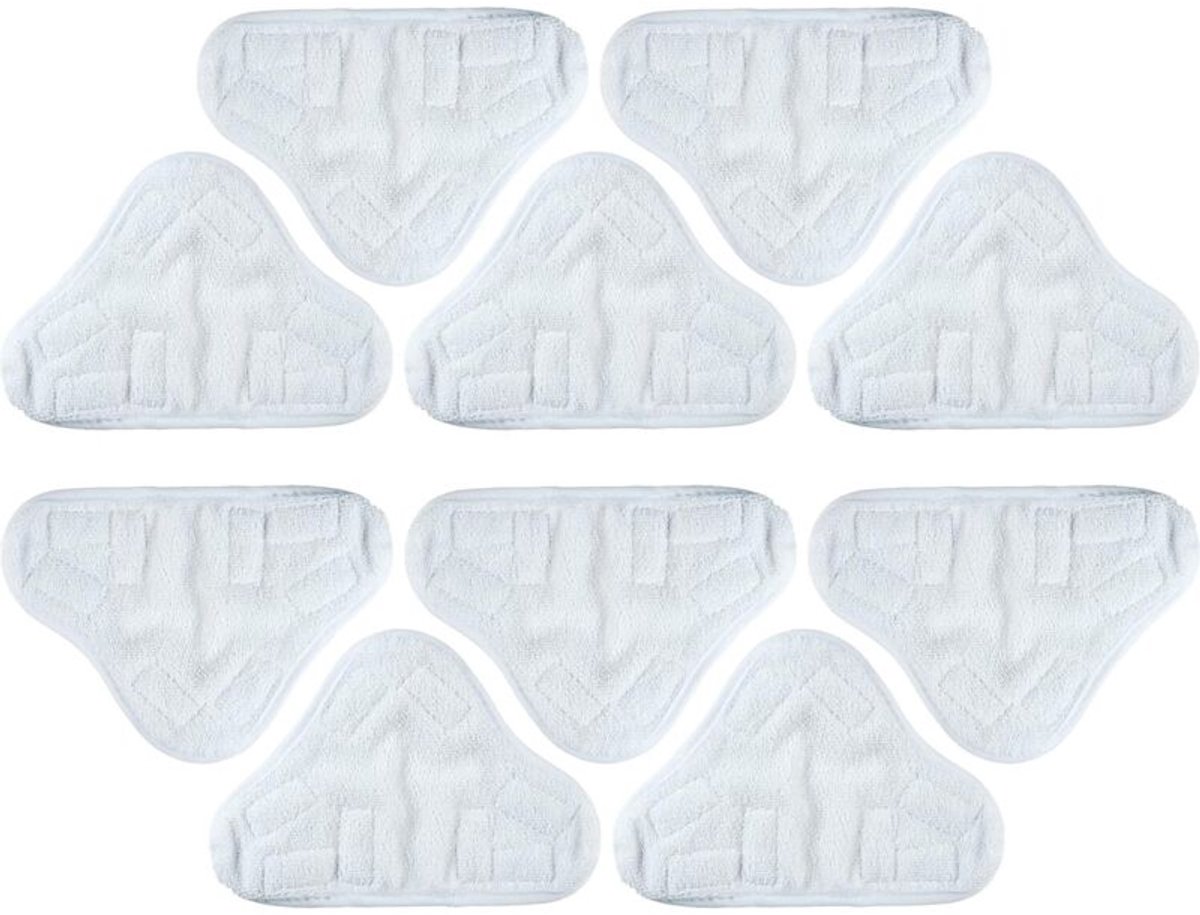 Geschikt voor stoommopmatten van microvezel met een afmeting van 10 x 5 cm.