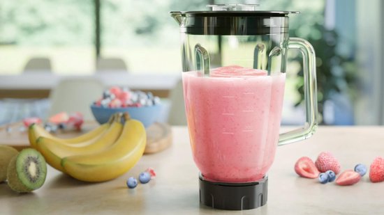 Philips - Blender HR3041/00 - 1.200 Watt - Met To Go Beker en Stamper van Philips — afbeelding 2