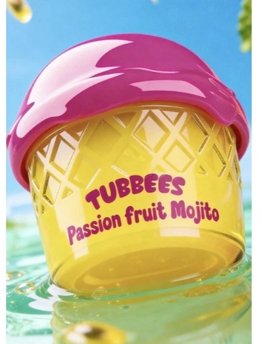 GRANDEUR TUBBEES Lip Balm - Passion Fruit Mojito, 10ml