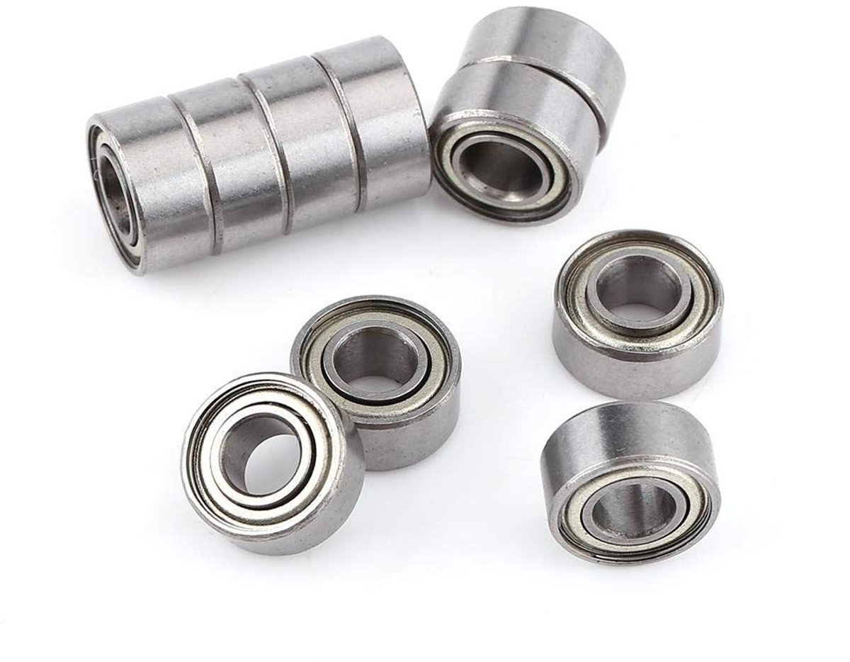 Dailygoods - Miniatuurkogellagers - Dubbel Afgeschermd - Precisiewerk - 5x11x5mm - Hoogwaardige Kwaliteit - Compact en Efficiënt