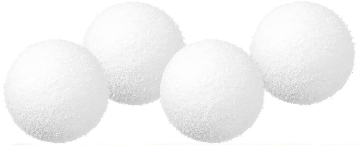 Dailygoods - Set van 4 Herbruikbare Zwembad Filter Spons Ballen