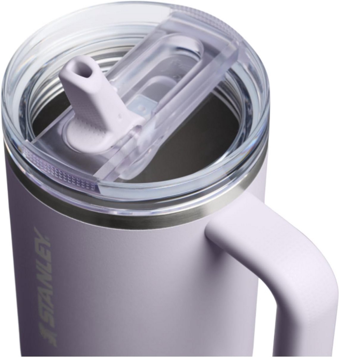 STANLEY Quencher ProTour Flip Straw Tumbler 1.18L (Purple Dust) – Lekvrije Drinkbeker met Rietje & Handvat – Geïsoleerd RVS – BPA-vrij – foto 2