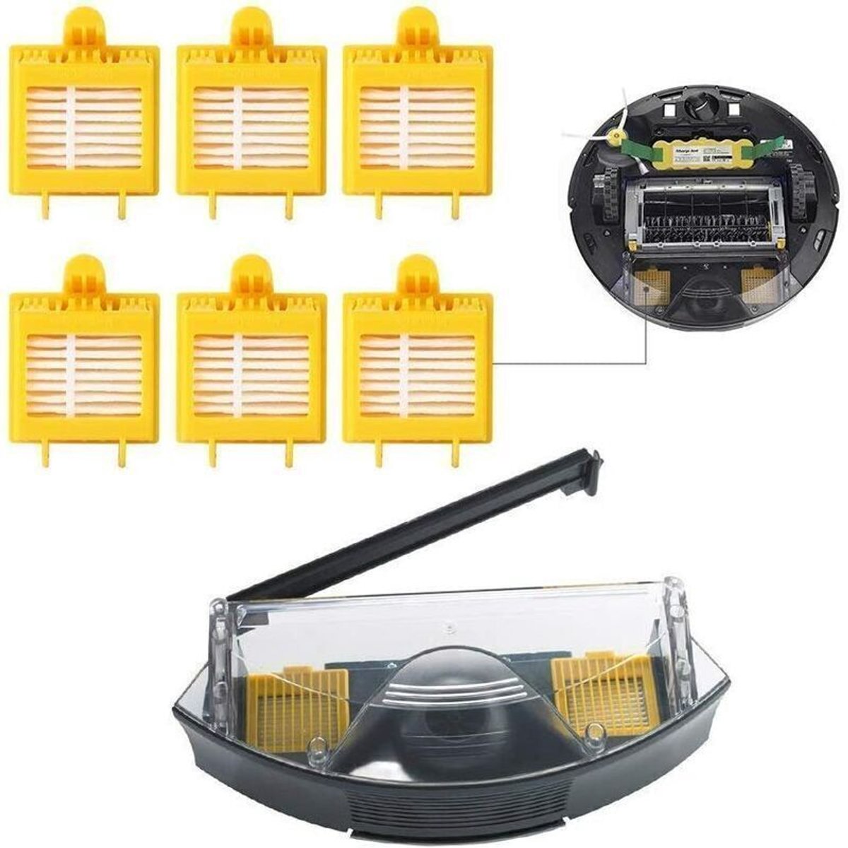 iRobot Robotstofzuiger Accessoires 770/790 Rolborstelset