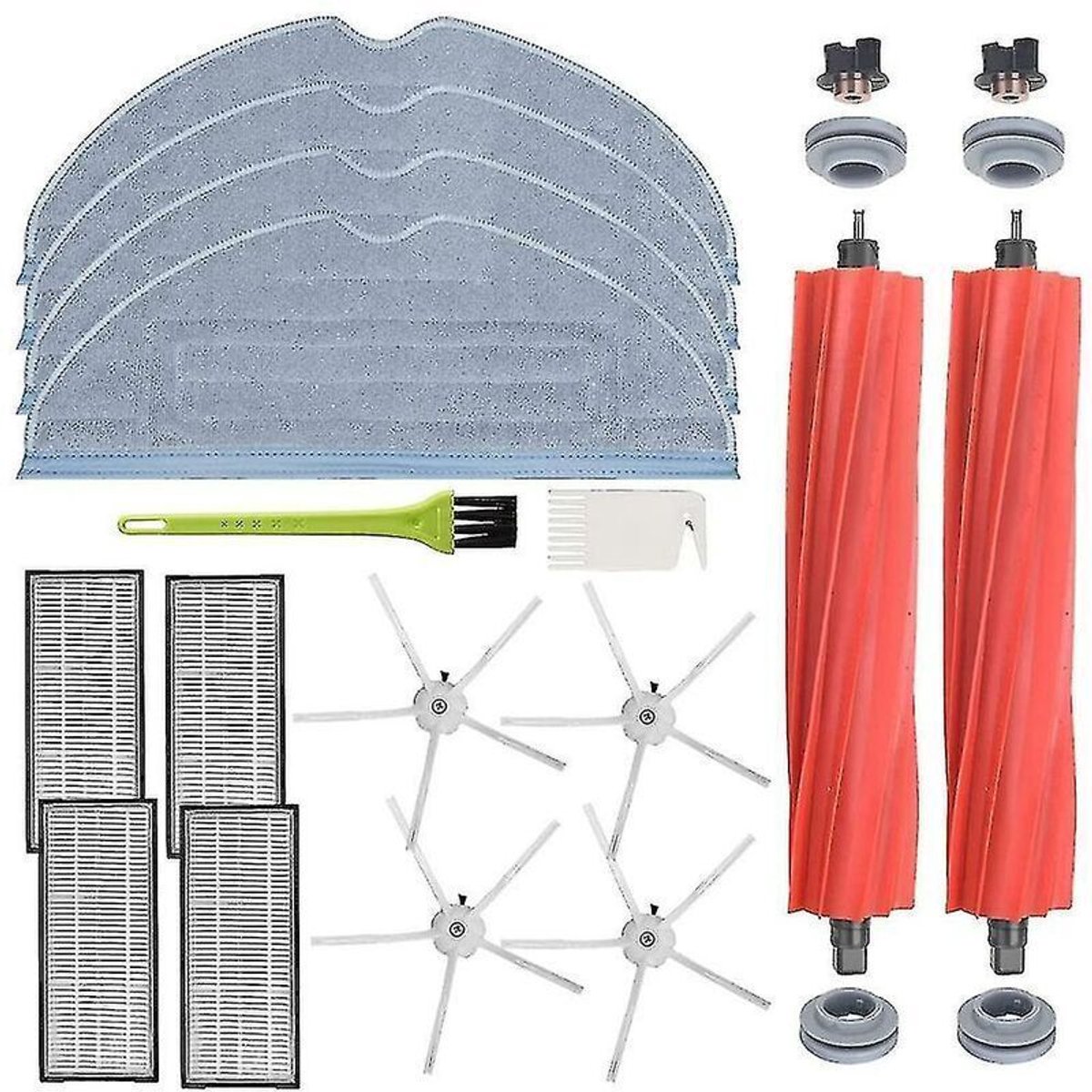 Accessoires Geschikt voor Roborock S7, S7+, S7 Plus, S7 Max, T7s en T7s Plus robots - Aespa