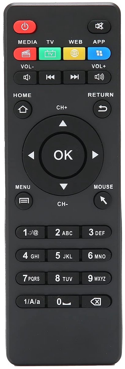 Dailygoods - Slimme Afstandsbediening voor Set Top Box Vervanging