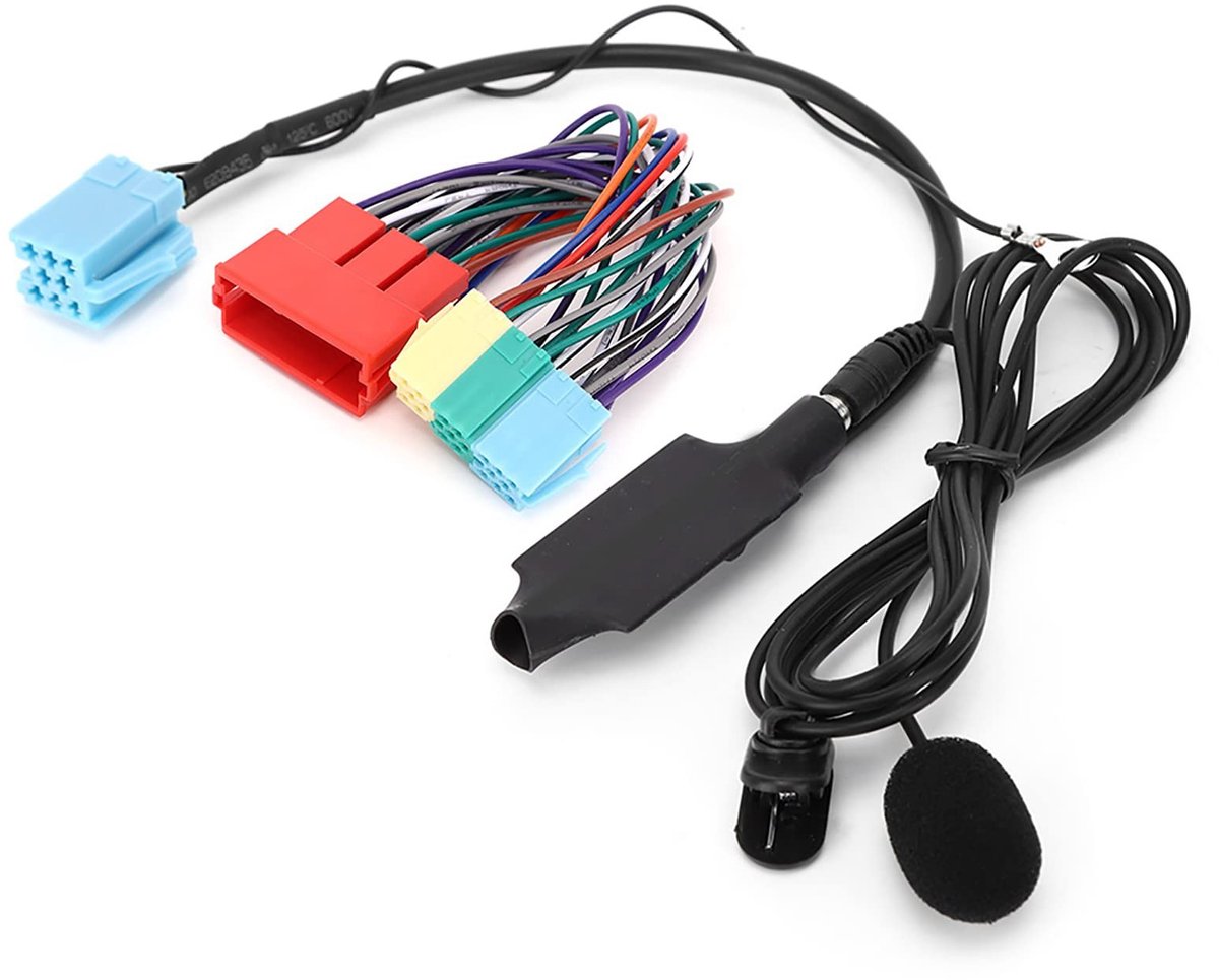 Dailygoods - Bluetooth Audioadapter voor Autostereo met Knopbediening