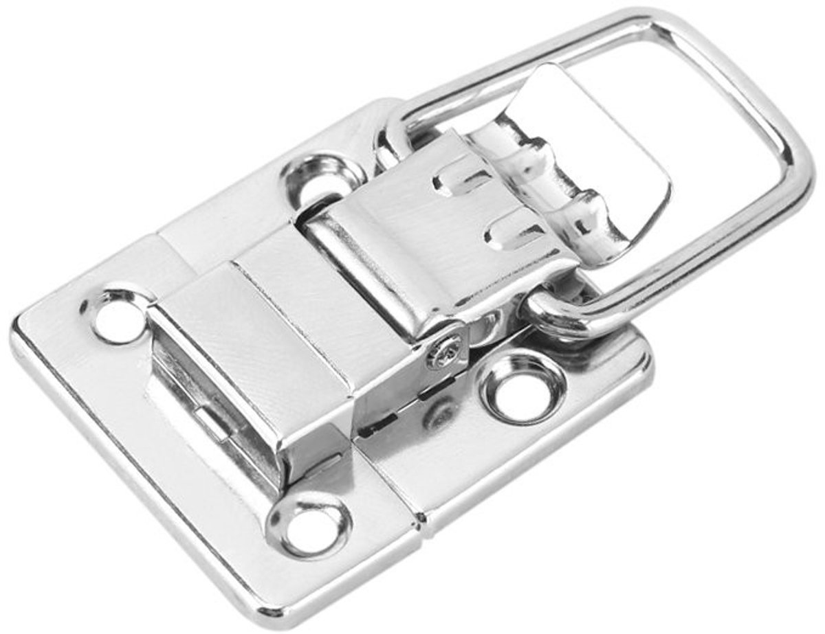 Dailygoods - Dailygoody - Klink - Zilveren sluiting - Duurzame trekkracht - 10 stuks - Geschikt voor gereedschapskist - Hoogwaardige kwaliteit