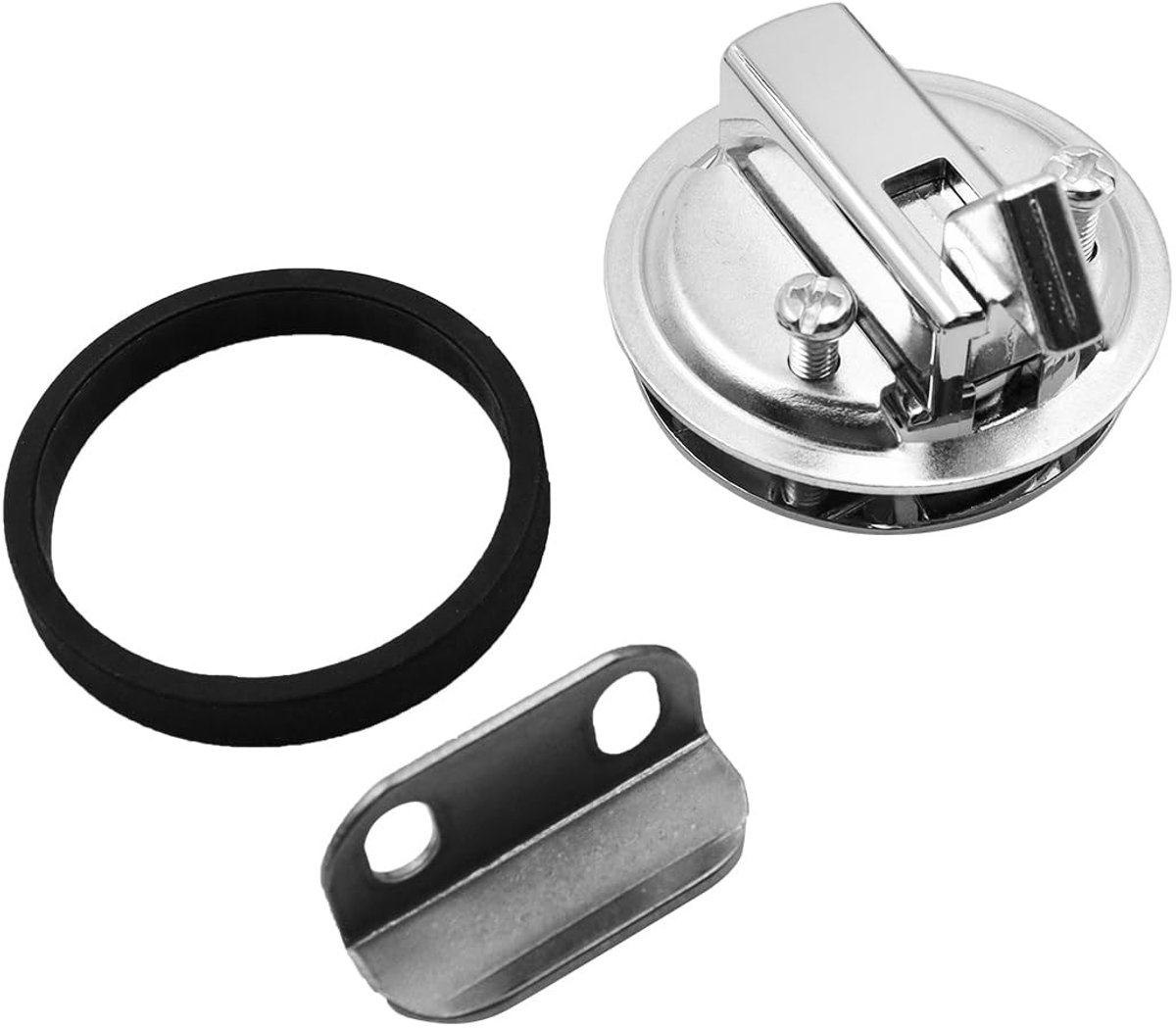 Dailygoods - Dailygoody - RVS Meubel Slot Set - Campers - Verstelbare Dikte - Drukslot - Veiligheid - Gemakkelijk te Installeren - Geschikt voor Meubels - Model Set