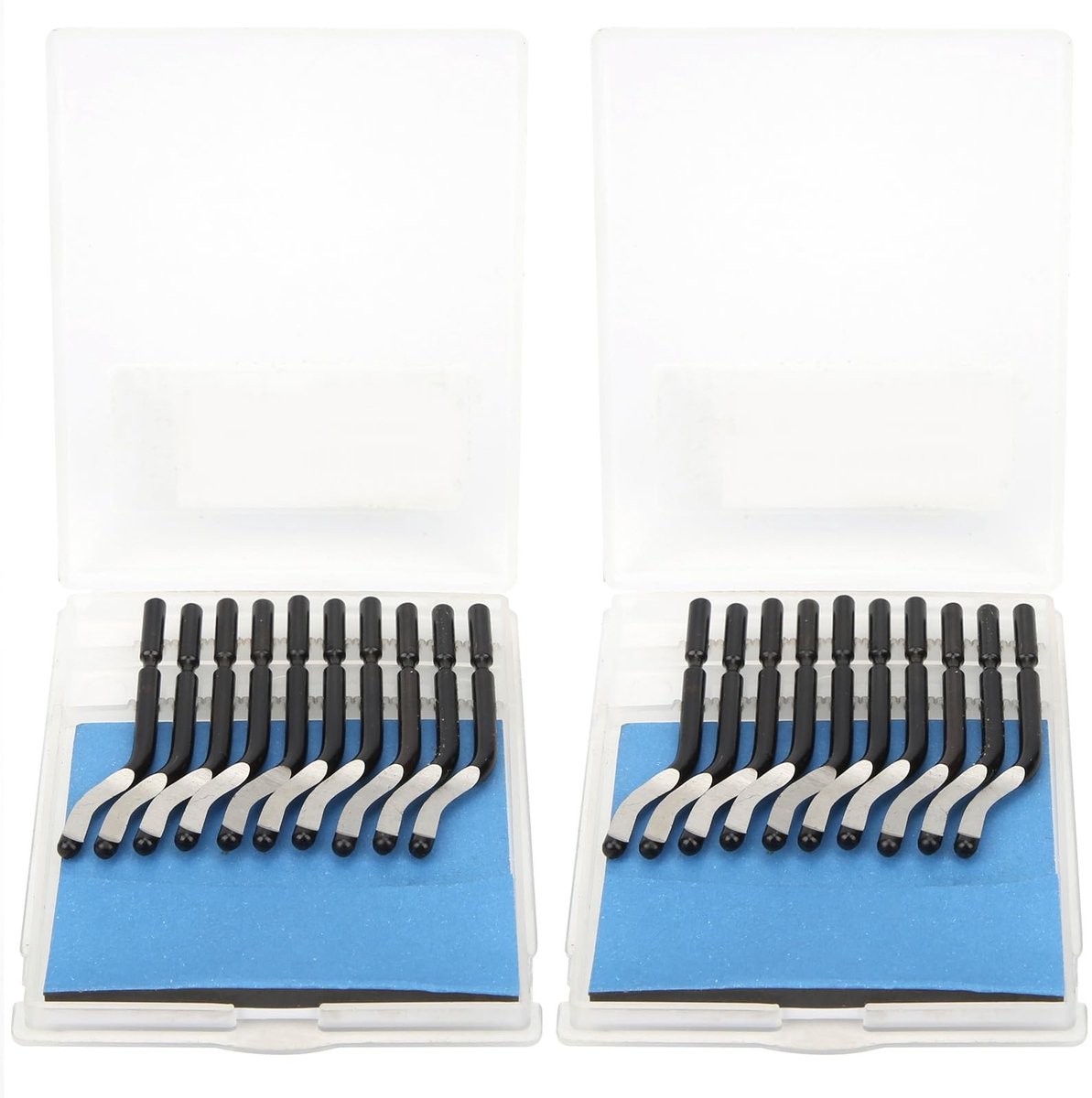 Dailygoods - Cosensi - Dailygoody - Deburring Blades Set - HSS Snijbladen voor Metaal en Kunststof - 20 Stuks - Precisie Snijden - Voor Hobby en Professioneel Gebruik - Idea