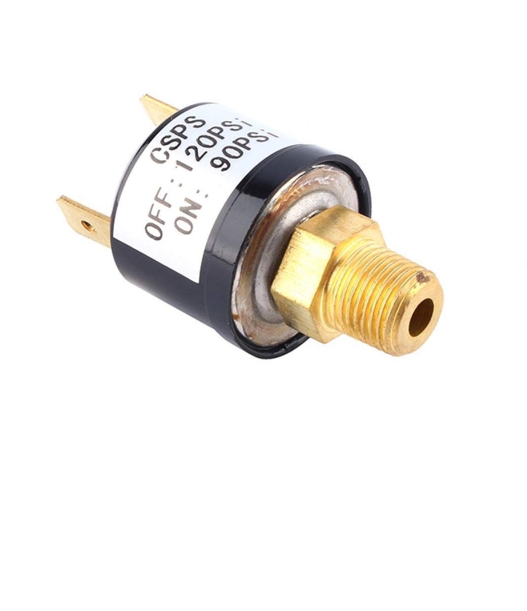 Dailygoods - Dailygoody - Drukschakelaar - Luchtcompressor - Professionele Drukregelaar - 90-120 PSI - Betrouwbare Drukregeling - Geschikt voor Compressoren - Type