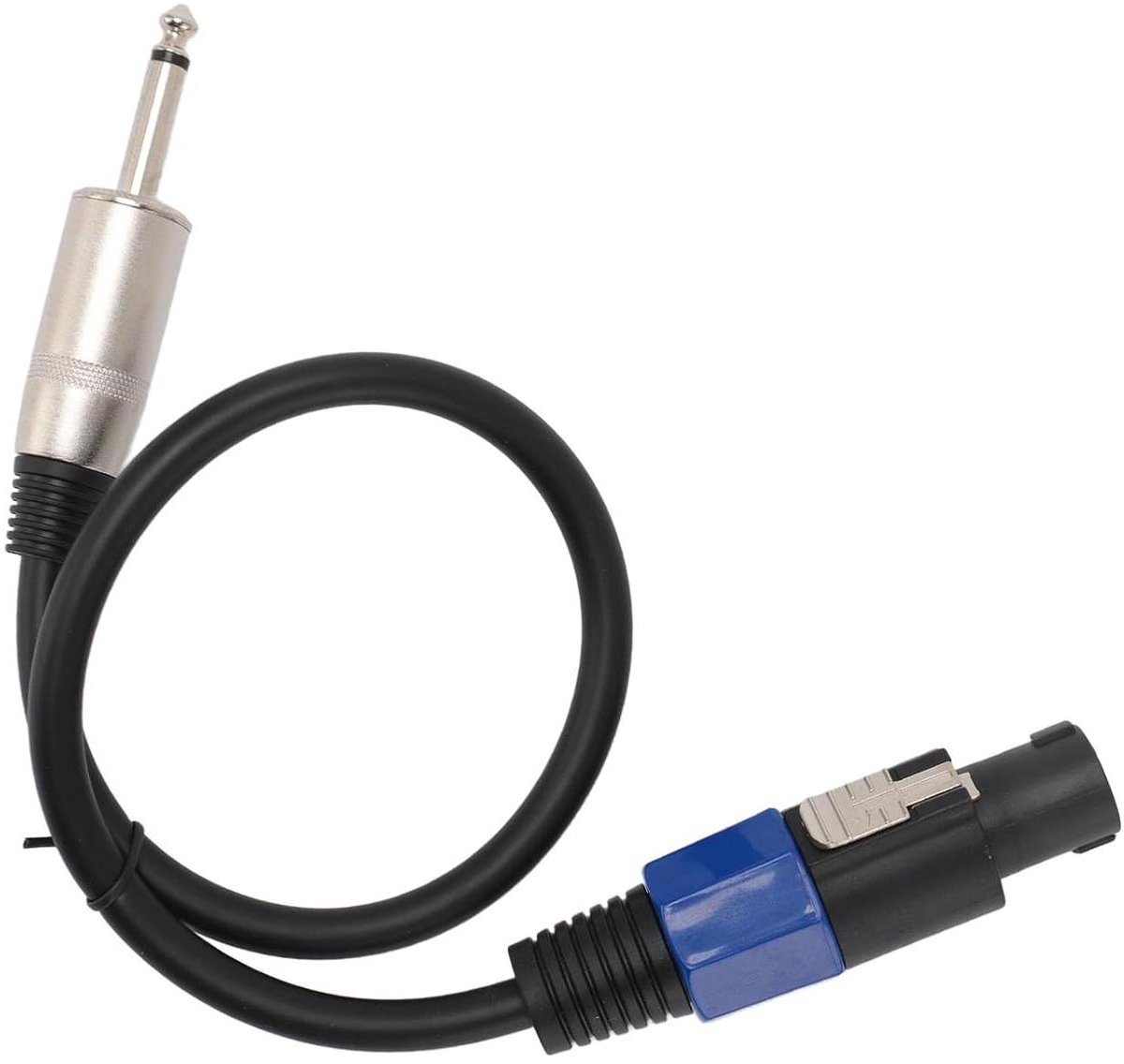 Luidspreker Kabel - Audio Kabel - Professionele Geluid - Vergulde Connectoren - 635 Mm - Zwart