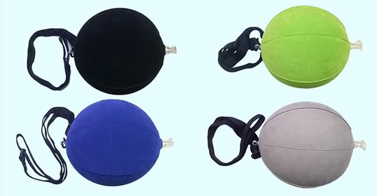 Golf Swing Bal - Opblaasbaar - Vaardigheden Verbeteren - Grijs - Trainingshulpmiddel - Houding - Geschikt voor - Golf - Slim - Deel van GOLF — afbeelding 3