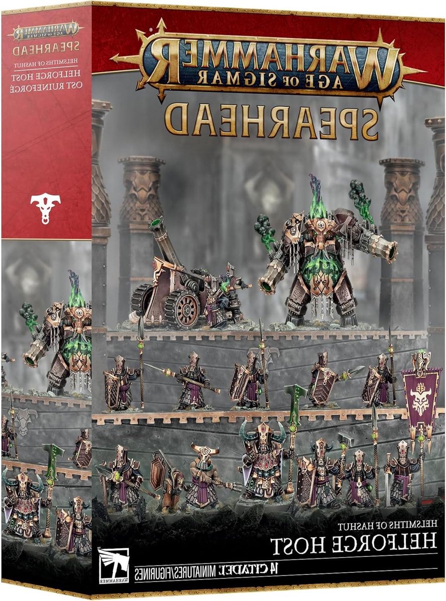 Helsmiths of Hashut - Warhammer Minis - Tafelspel Figuren - Compleet Legioen - 14 Miniaturen - Grijs