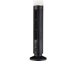 LED Torenventilator - Mini Airco - Ruimte Koelen - Bladloos Ontwerp - 38 cm Hoog - Wit
