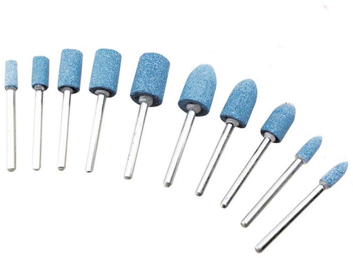 Slijpschijven Polijstset - Polijstborstels Dremel - Metaal Polijsten - Blauw Korund Materiaal - 3.175mm Schacht - Blauw