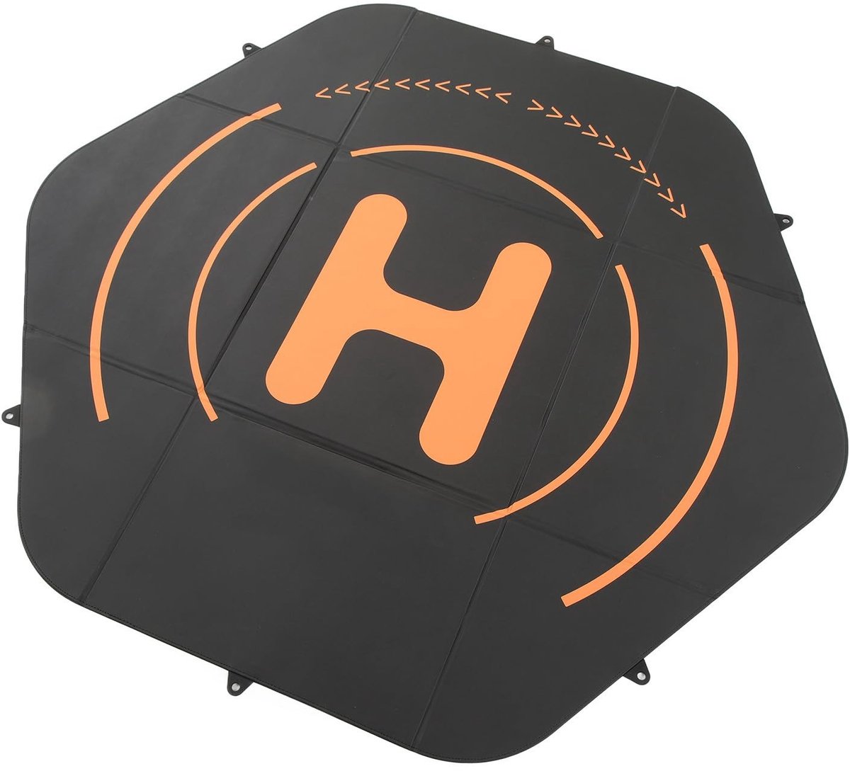 Dailygoody - Drone Landing Pads - Opvouwbaar - Hex Design - 110 cm - Waterdicht - Slijtvaste Siliconen - Geschikt voor Inspire 3