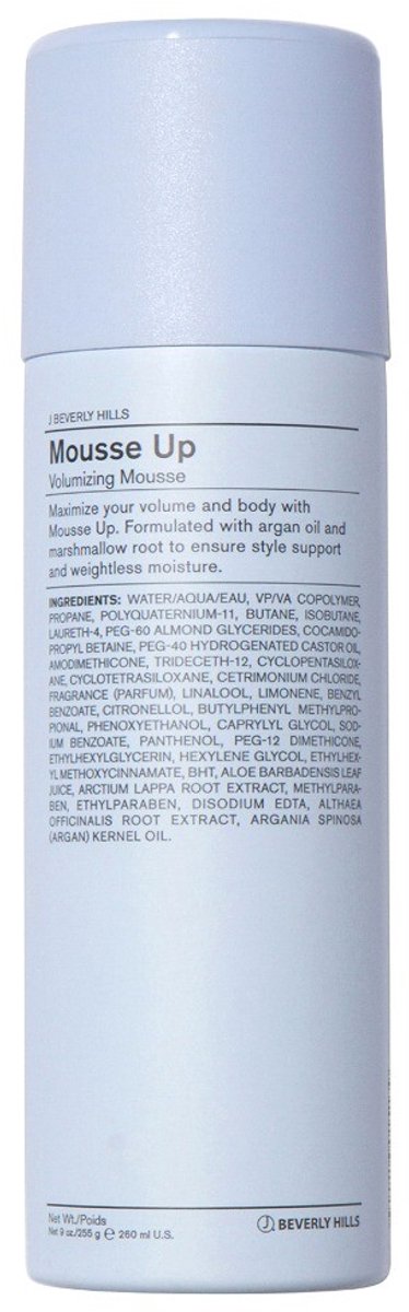 J Beverly Hills Blue Mousse Up Volumizing Mousse
