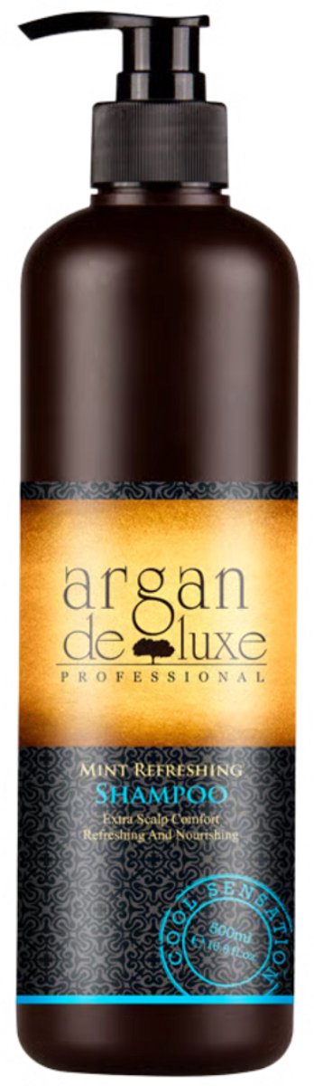 Argan De Luxe Mint Refreshing Shampoo -500ml