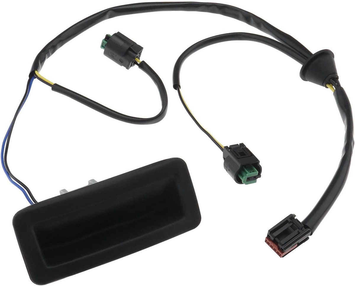 Dailygoody - Solidchoice - Dailygoody - Auto Kofferdeksel Schakelaar - Achterklep Ontgrendel Schakelaar - Zwart - Compatibel met Freelander 2 en Range Rover Sport - Vervang