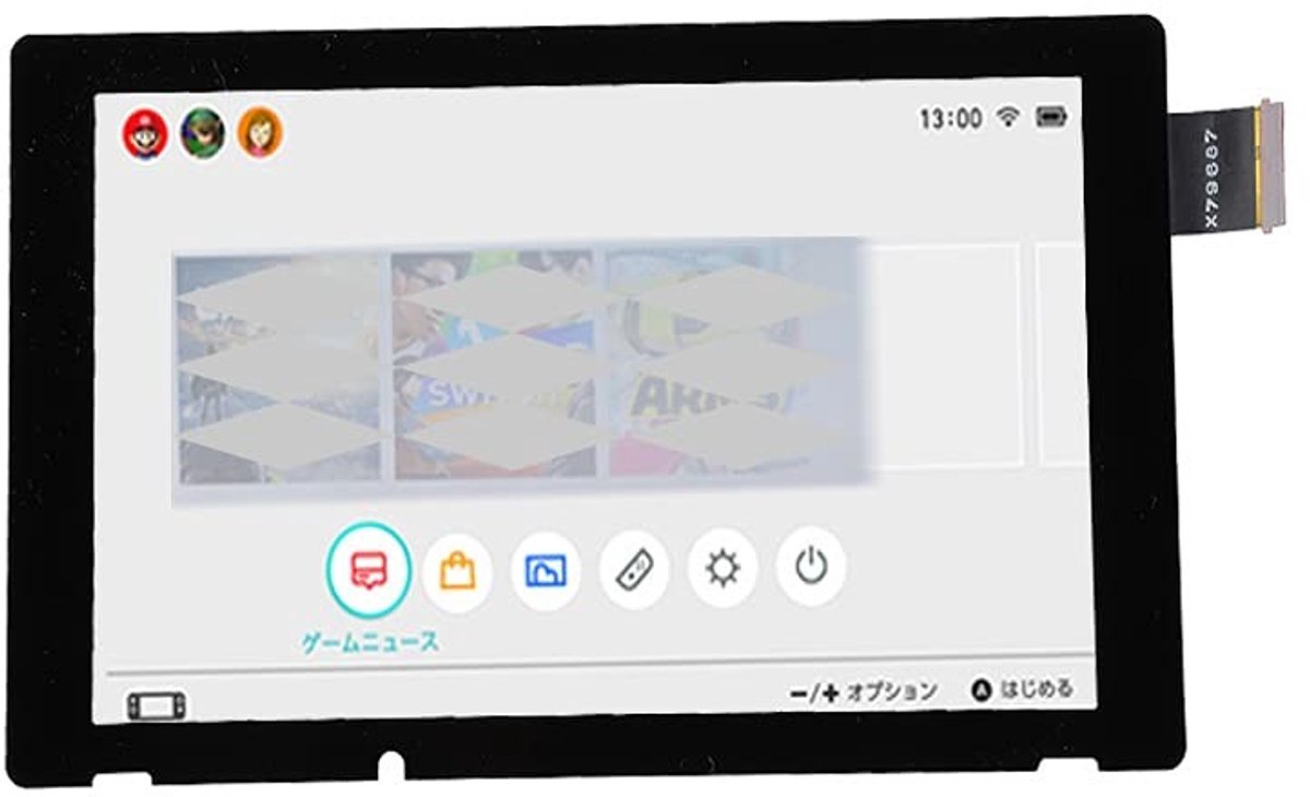 Dailygoody - LCD Display - Touchscreen - Professioneel ontwerp - Zwart - Vervangingsonderdeel - Geschikt voor Nintendo Switch - Accessoire voor c