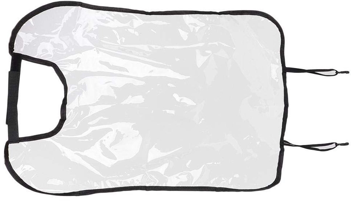 Dailygoody - Autostoel achterbeschermer - Waterdichte trap - Beschermende pad voor stoel - Zwart - Anti-vlek afdekmat - Geschikt voor alle automodelle...