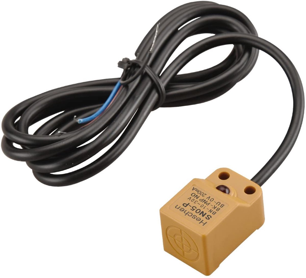 Dailygoody - Inductieve Nabijheid Sensor - 5mm Detectieafstand - 10-30VDC Voeding - Compact Formaat - Normaal Open - Geschikt voor Diverse Toepass...