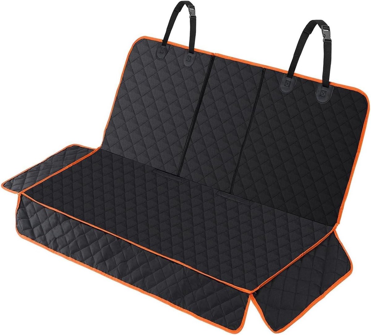 Autostoelhoes Huisdieren - Beschermmat Achterbank - Veilig Reizen - Antislip Materiaal - 1 Kilogram - Zwart