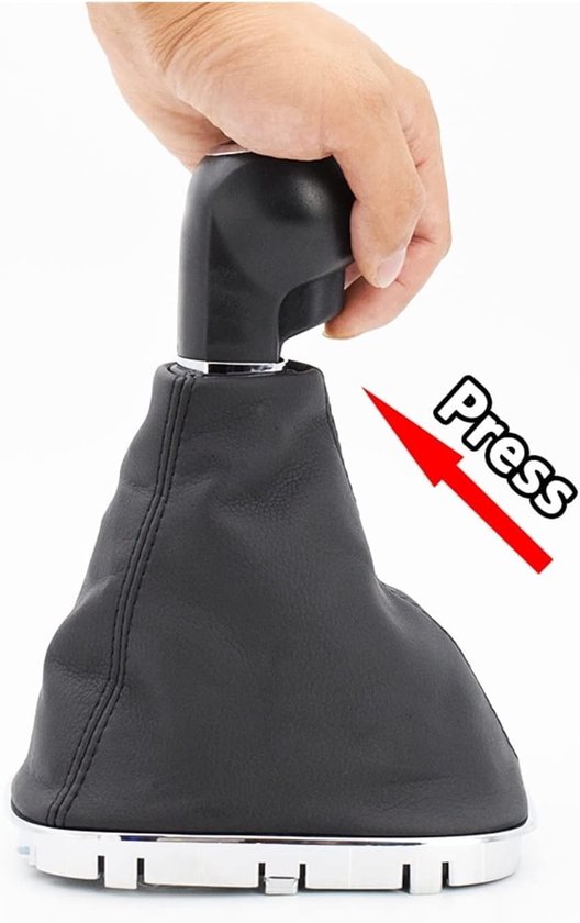 Pookknop Hendel Shifter - Versnellingspook Handvat - Auto Interieur Upgrade - Ergonomisch Ontwerp - 5 Snelheden - Zwart — afbeelding 5