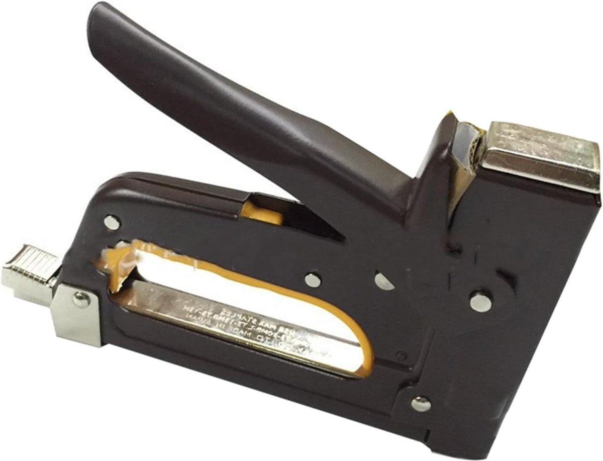 Nietpistool - Handgereedschap - Houtwerk Afwerken - Verstelbare Slagkracht - 18 x 12 x 4 cm - Metaal