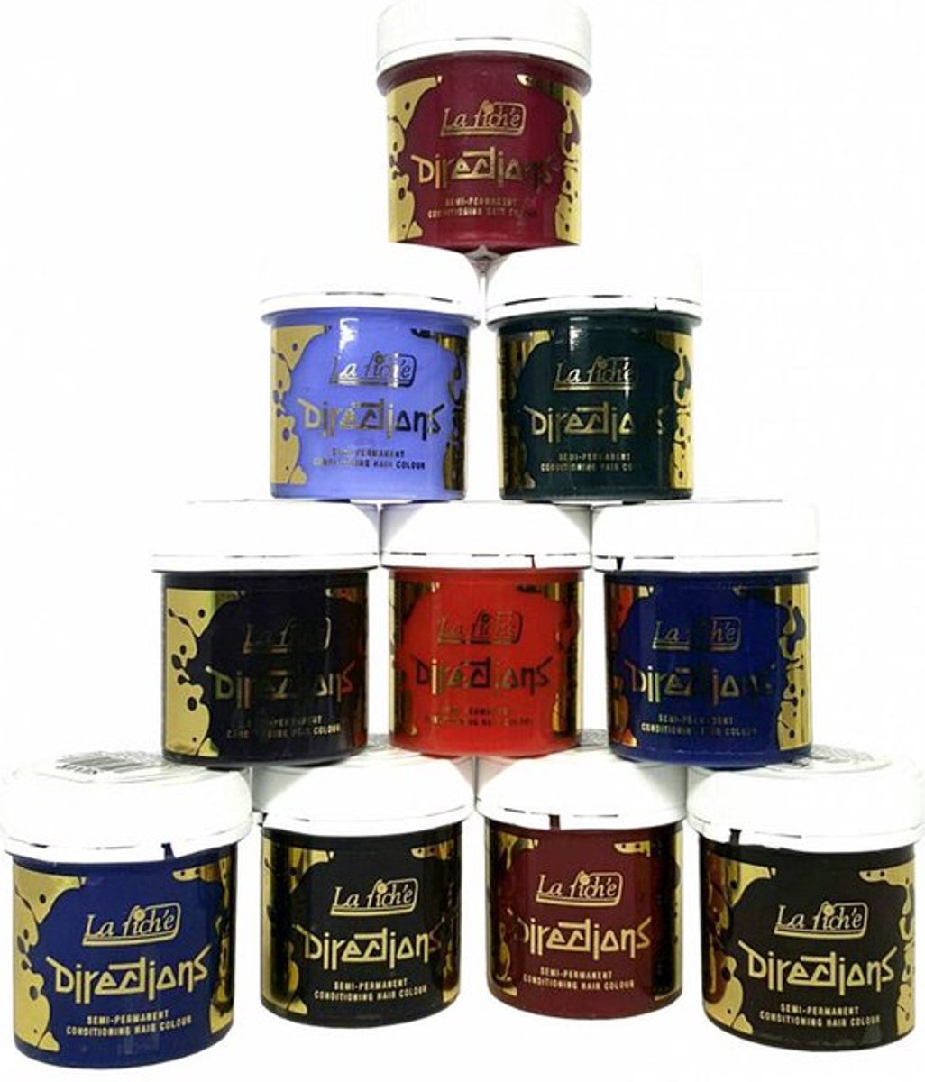 Directions Ebony - Haarverf - 100 ml