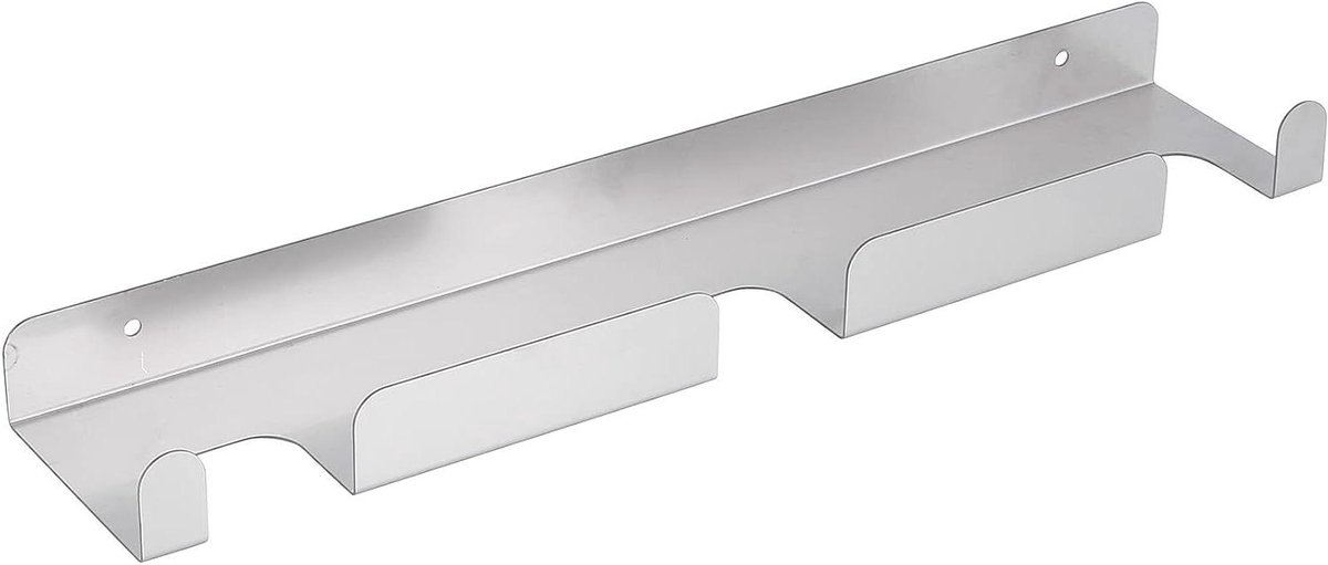 Pizzaschep - Pizzasnijder - Pizza Bakken - Geborsteld Roestvrij Staal - 415 x 83 x 3 cm - Zilver