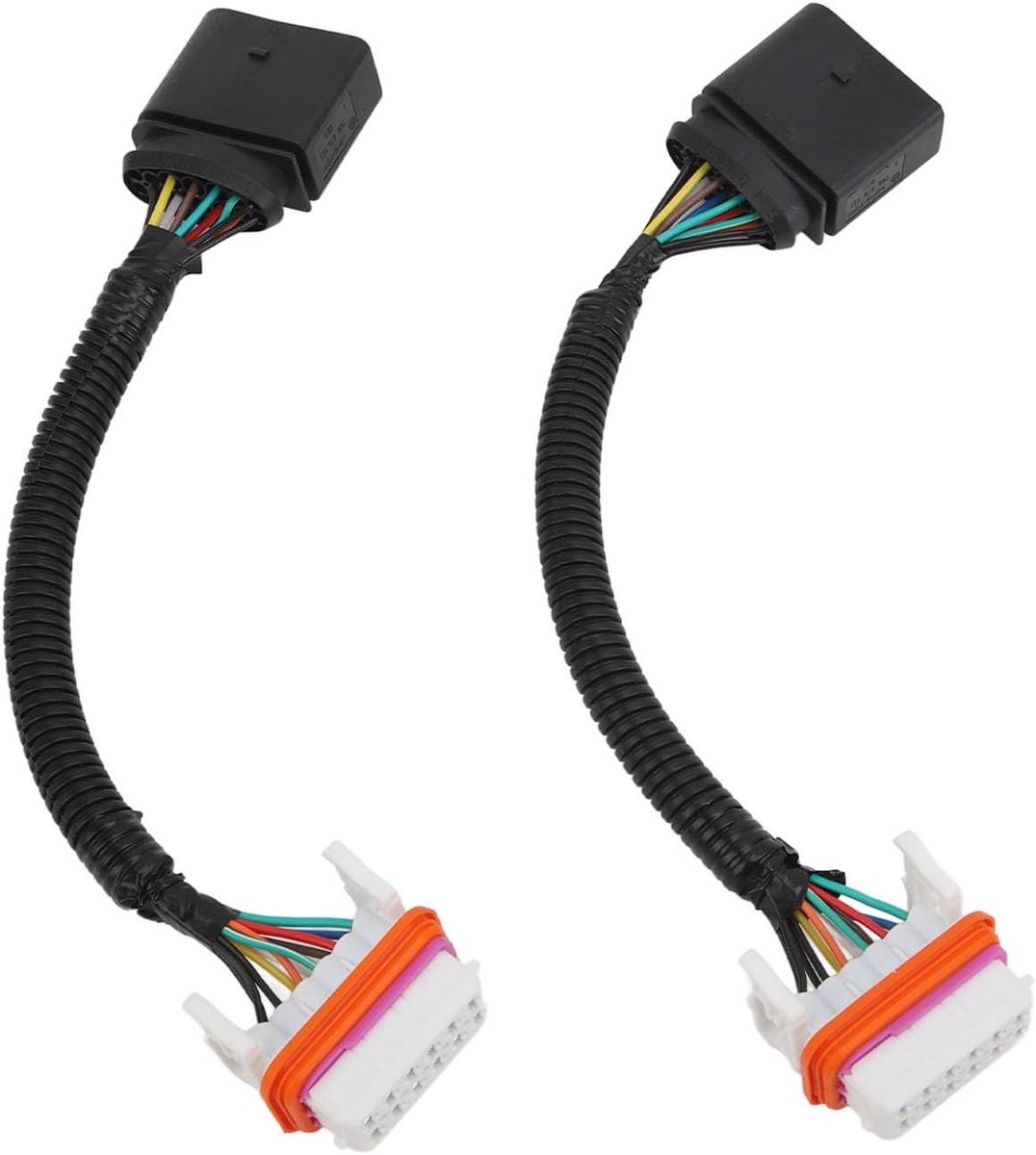 Koplamp Kabelboom Adapter - Koplamp Connector - Auto Reparatie - Directe Vervanging - 2 Stuks - Plastic