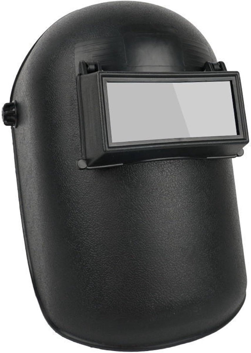 Automatische Laskap - Lashelm Flip Lens - Veilig Lassen - Automatische Verduistering - 10.8x5 cm Lens - Zwart