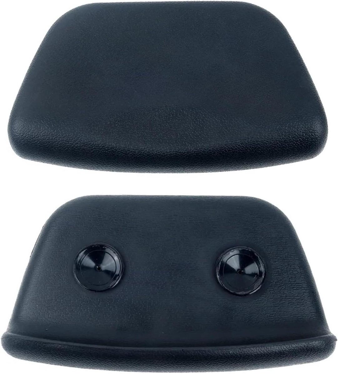 Badkussen - Hoofdsteun - Ontspannen in bad - Waterdicht en antislip - 26.5 cm breed - Zwart