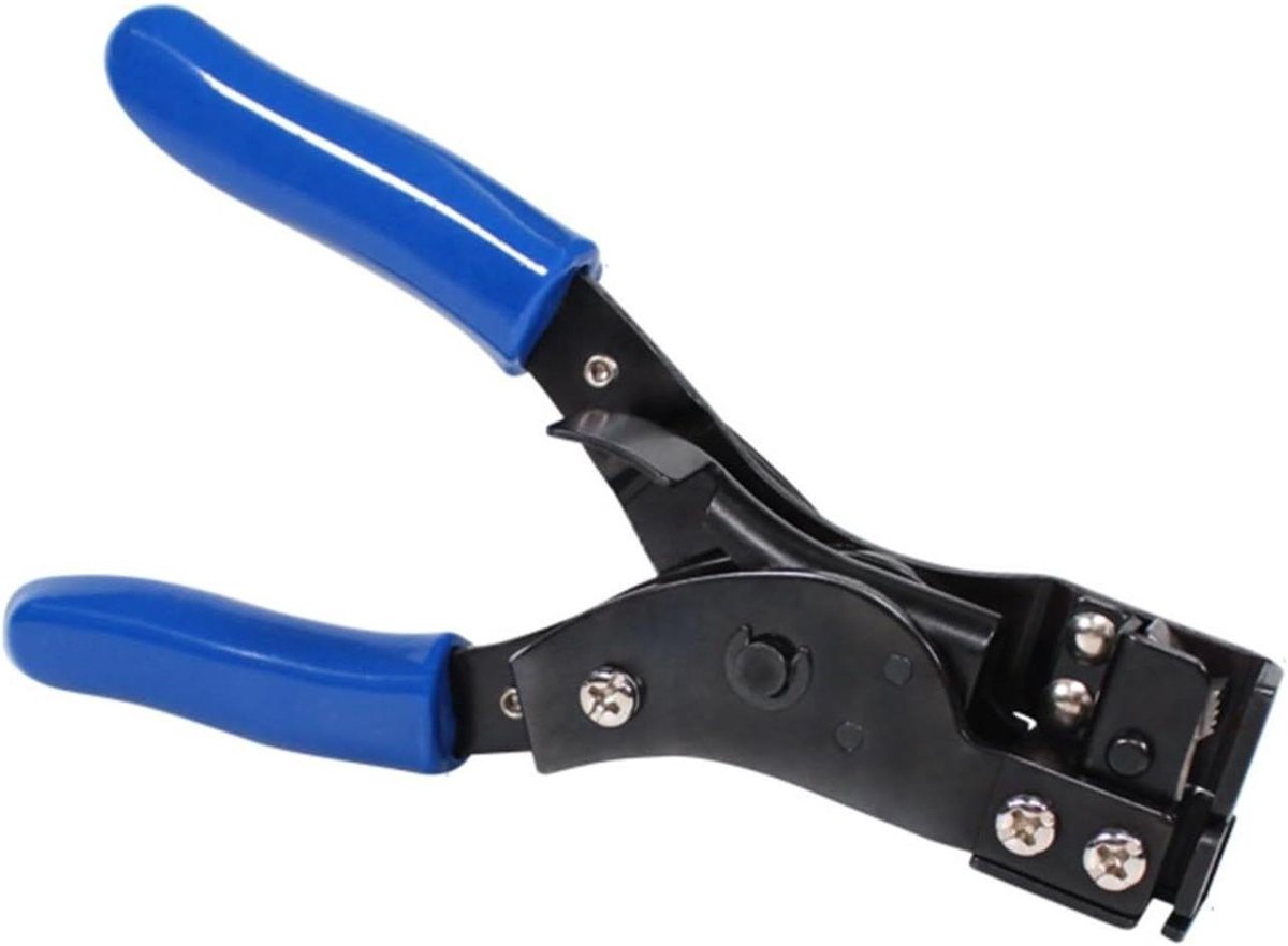Kabelbindertang - Installatietang - Kabelbeheer - Multifunctioneel design - 2.4-12 mm - Zwart Blauw