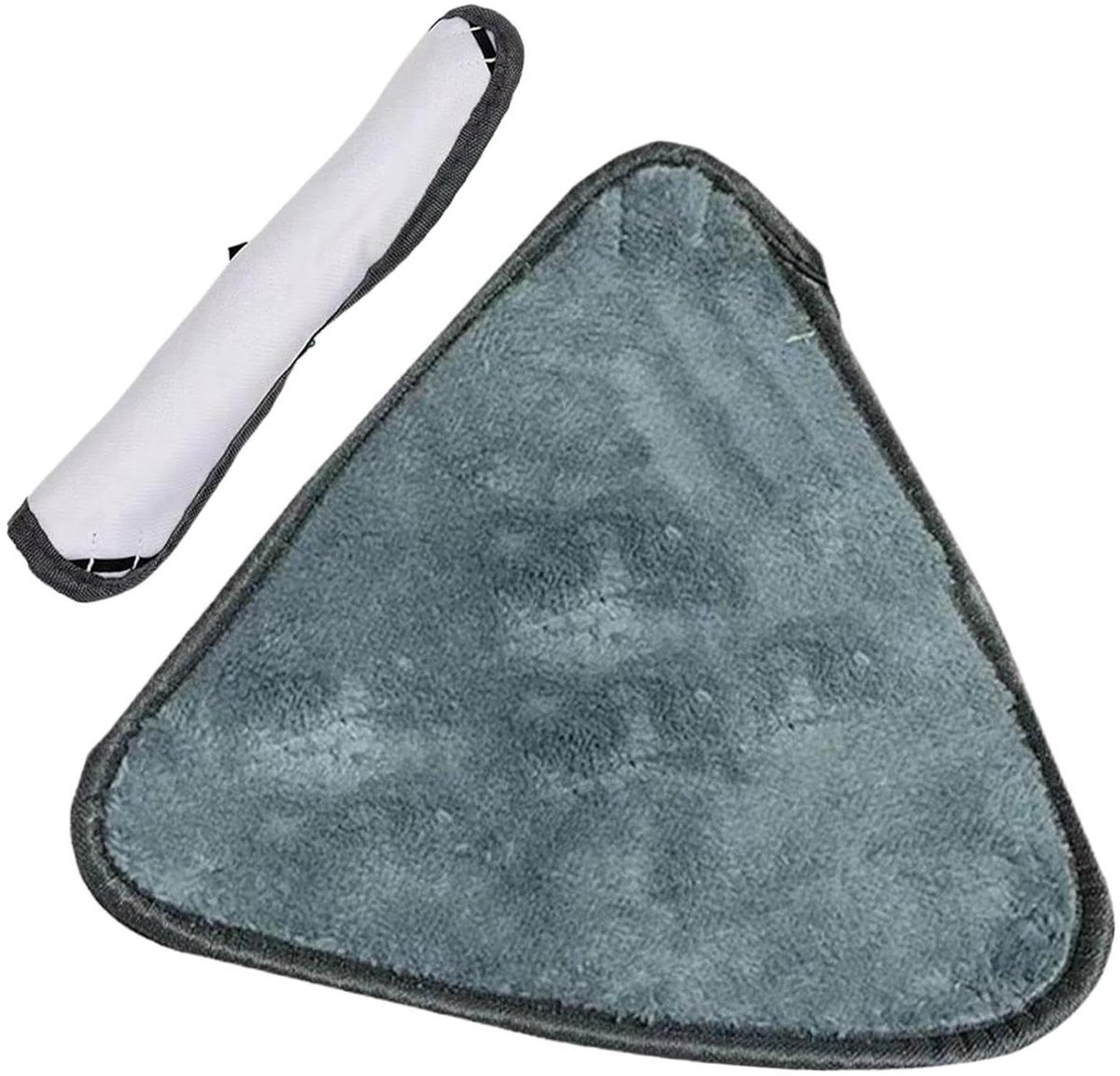 Dweilkop Navullingen - Dweil Pads - Vloeren Reinigen - Sterke Absorptie - 10 Stuks - Grijs