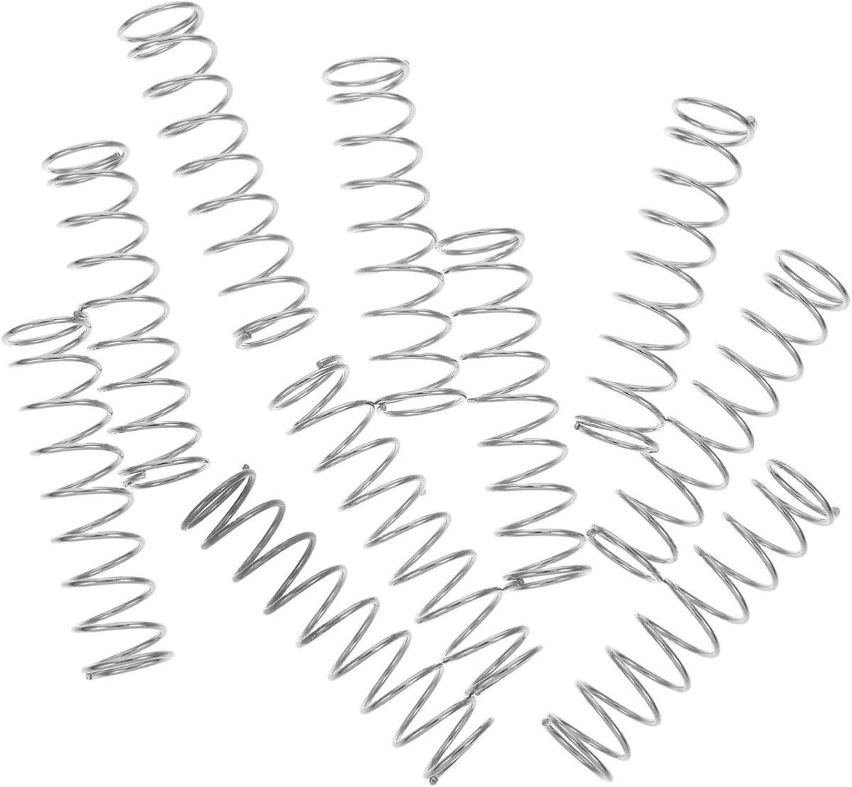 Vervangende Snoeischaarveren - Tuinveer Set - Takken Snoeien - Precisie Engineering - 10 Stuks - Zilver
