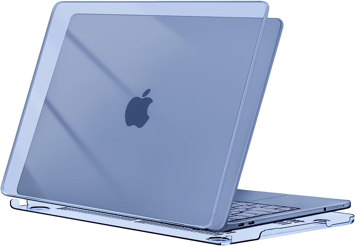 CaseMania macbook case geschikt voor MacBook Neo 13'' - Donkerblauw - Kunststof