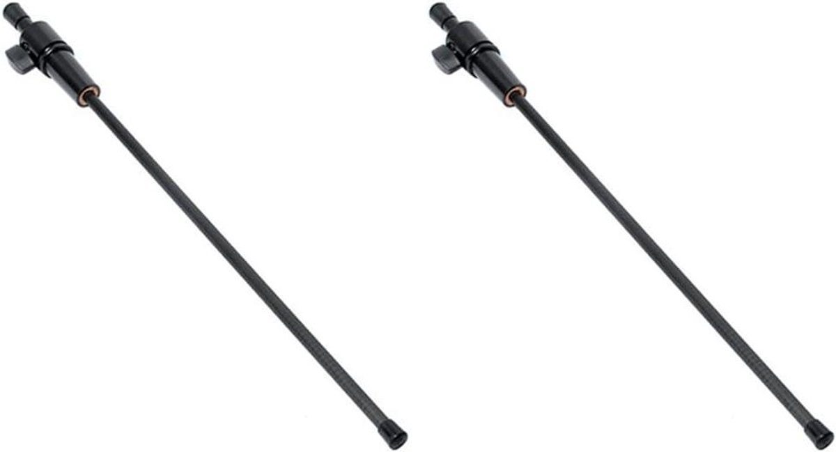 Cello Eindpin - Onderdeel Strijkijzer - Muziek Maken - Koolstofvezel Materiaal - 55 cm - Zwart