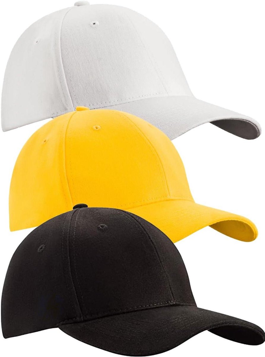 Baseball Caps - Petten Heren Dames - Zon Bescherming - 100% Katoen - One Size - Effelijk