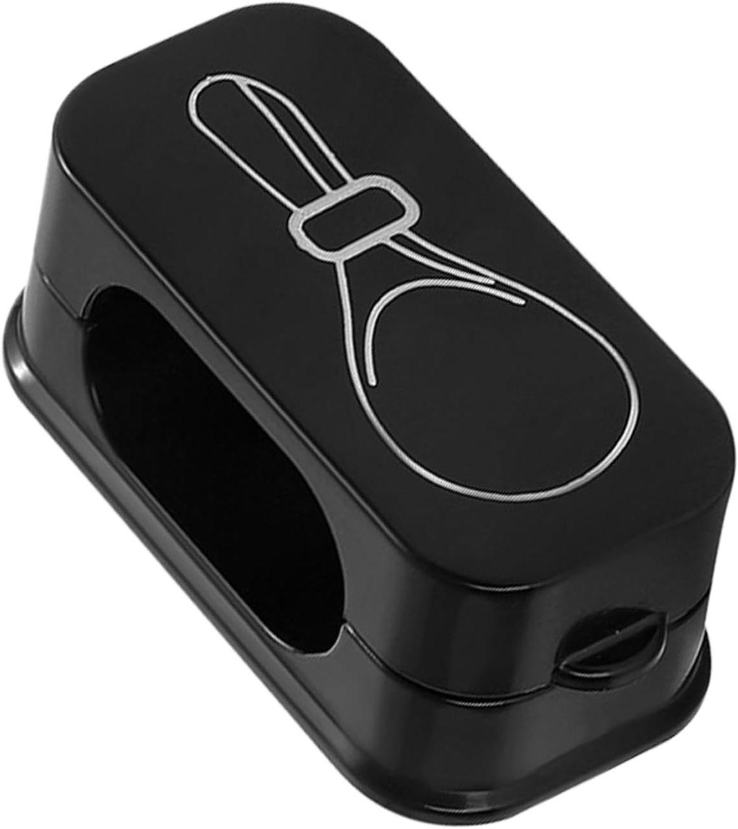 Lepelhouder Rijstkoker - Keuken Organizer - Keuken Opruimen - Magnetisch Ontwerp - 41 cm - Zwart