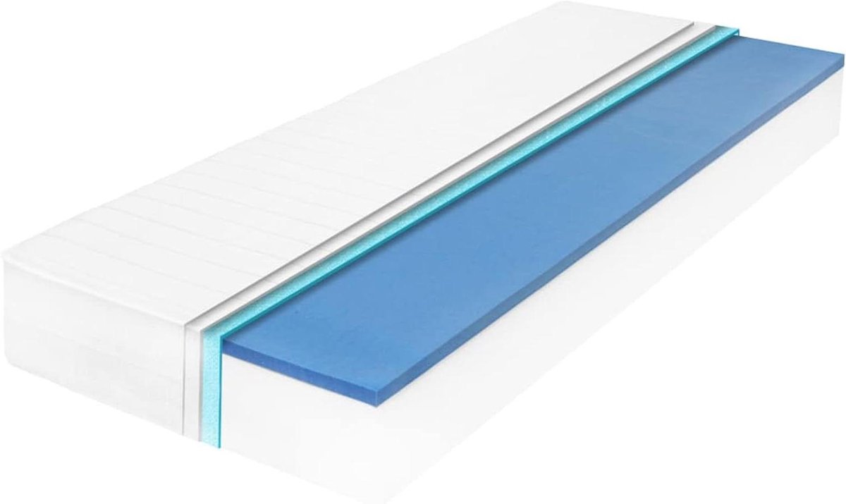 Traagschuim Matras - Schuimmatras Bed - Rustige Slaap - Visco-schuim Technologie - 100x200